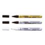 Marker olejowy Snowman cienki 0.5mm, Srebrny - 2